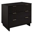 3-Piece Granville Solid Wood Tall Narrow Chest Double Dresser & Standard Dresser