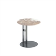 Manhattan Comfort Alondra 2-Piece Modern Coffee Table and End Table Set in Black