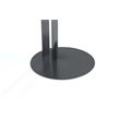 Manhattan Comfort Alondra 2-Piece Modern Coffee Table and End Table Set in Black