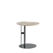 Manhattan Comfort Alondra 2-Piece Modern Coffee Table and End Table Set in Black