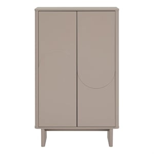 Ella Accent Cabinet in Mocha made from Engineered Wood