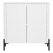 Abbey Accent Cabinet in White made from Engineered Wood