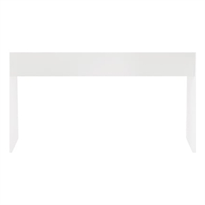 Ella 78.7&quot Dining Table in White made from Engineered Wood