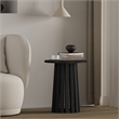 Layla End Table in Black made from Engineered Wood