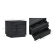 Horizon Nightstand in Charcoal Grey made from Engineered Wood