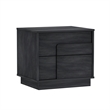 Horizon Nightstand in Charcoal Grey made from Engineered Wood