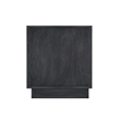 Horizon Nightstand in Charcoal Grey made from Engineered Wood
