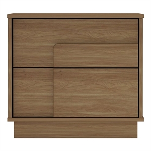 horizon nightstand in maple made from engineered wood