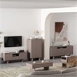 Ella Nightstand in Mocha made from Engineered Wood