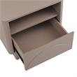Ella Nightstand in Mocha made from Engineered Wood