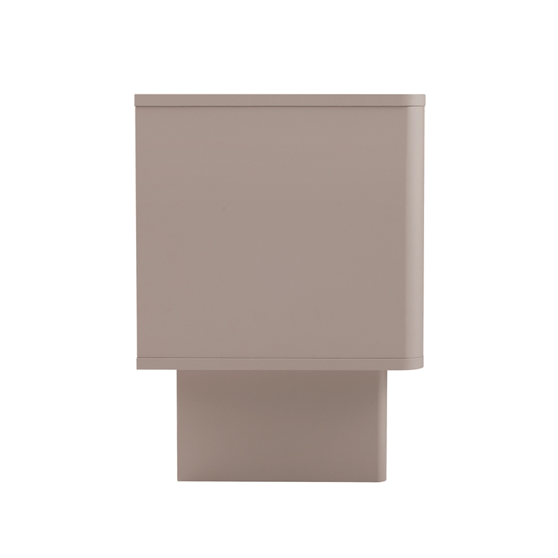 Ella Nightstand in Mocha made from Engineered Wood