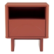 Ella Nightstand in Terracotta made from Engineered Wood