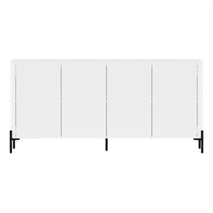 Abbey 66.9&quot Sideboard in White made from Engineered Wood