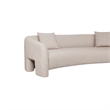 Manhattan Comfort Sylvia Sofa in Gold Dust with frame made from Solid Wood