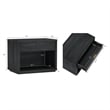 Evelyn Modern 32 Nightstand 2.0 with 1 Full Extension Drawer in Charcoal Grey