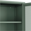 Amelia Modern 31.5 Accent Cabinet with 3 Adjustable Shelves in Green