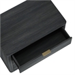 Evelyn Modern 32 Nightstand 4.0 with 3 Full Extension Drawers in Charcoal Grey