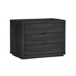 Evelyn Modern 32 Nightstand 4.0 with 3 Full Extension Drawers in Charcoal Grey