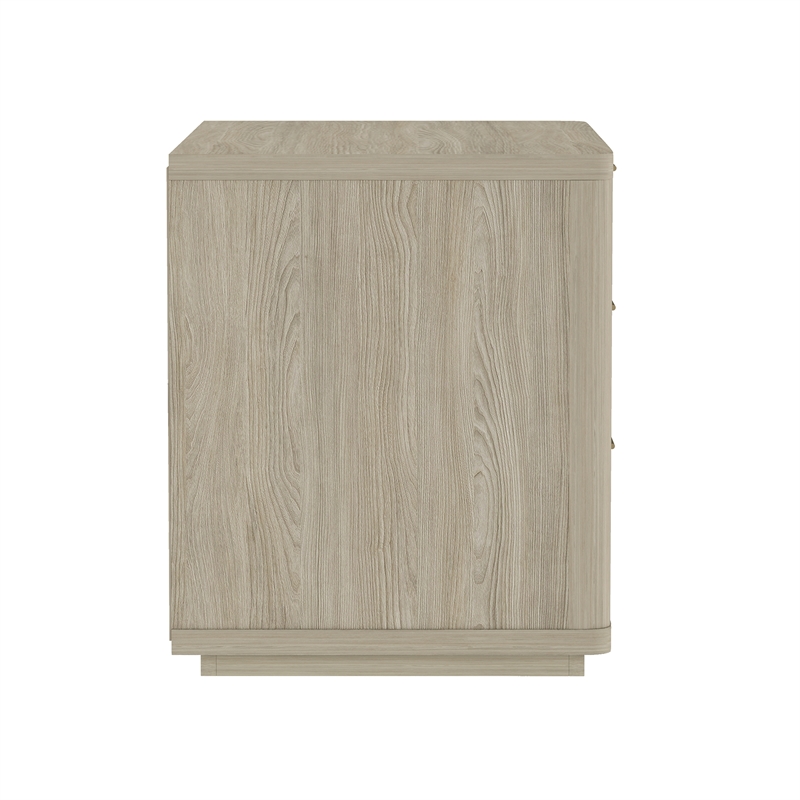Evelyn Modern 32 Nightstand 4.0 with 3 Full Extension Drawers in Natural