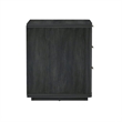 Evelyn Modern Nightstand with 6 Full Extension Drawers in Grey - Set of 2