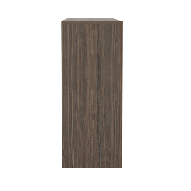 Linda Modern Console Table in Walnut Brown