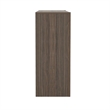 Linda Modern Console Table in Walnut Brown