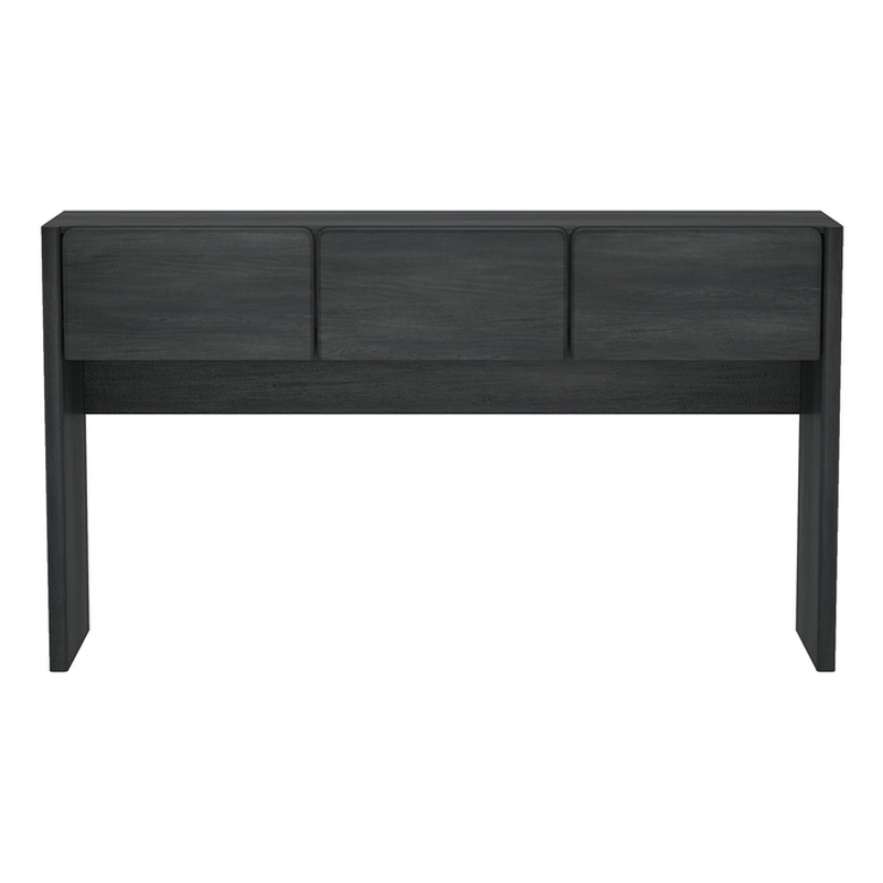 Linda Modern Console Table in Charcoal Grey