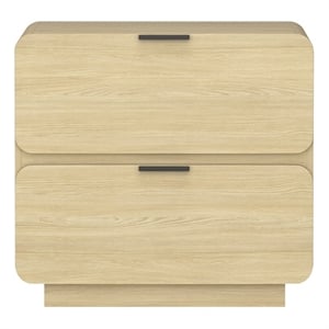 Chrystie Contemporary Modern Nightstand in Natural