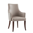 Connie Modern 6-Piece Dining Chair Set in Taupe