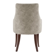 Connie Modern 6-Piece Dining Chair Set in Taupe
