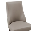 Connie Modern 6-Piece Dining Chair Set in Taupe