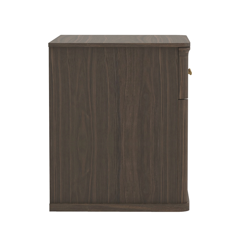 Clifford Traditional Nightstand in Walnut (1-Drawer)