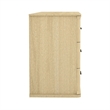 Clifford Traditional Dresser in Natural Oak (6-Drawer)