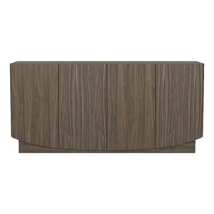 Ardea Contemporary 60&quot Sideboard in Walnut (4-Door)