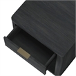 Evelyn Modern 2-Piece Dresser and Nightstand in Charcoal Gray