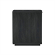 Evelyn Modern 2-Piece Dresser and Nightstand in Charcoal Gray
