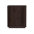 Evelyn Modern 2-Piece Dresser and Nightstand in Brown