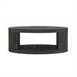 Alure Contemporary 2-Piece Coffee Table & End Table Set in Charcoal