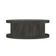 Alure Contemporary 2-Piece Coffee Table & End Table Set in Charcoal