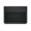Evelyn Modern 2-Piece Dresser and Nightstand in Charcoal Gray