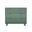 Elara Contemporary 2-Piece Dresser and Nightstand in Sage Green