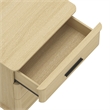 Clifford Traditional 3-Piece Dresser and Nightstand in Natural Oak