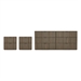 Walnut and Black