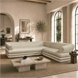 Royal Contemporary Modern 2-Piece Sectional in Natural