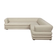 Royal Contemporary Modern 2-Piece Sectional in Natural
