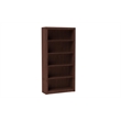 Manhattan Comfort Olinda Series 1.0 Modern 5-Shelf Wood Bookcase in White