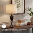 Signature Design by Ashley Darlita Metal Table Lamp in Bronze (Set of 2)