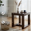 Signature Design by Ashley Watson Square End Table in Dark Brown