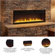 Ashley Furniture Entertainment Accessories Electric Fireplace Insert in Black