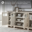 Ashley Furniture Bolanburg Engineered Wood Extra Large TV Stand in Two-Tone